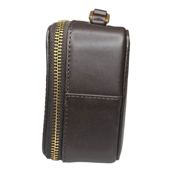 Tory Burch Britten Woven Top Handle Chain Mini Shoulder Bag - Picture 3 of 9